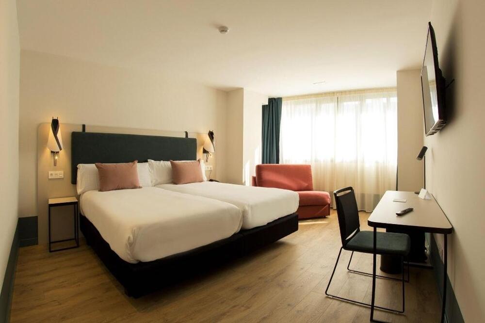 Foto de una habitación de Hotel Plaza De La Paz
