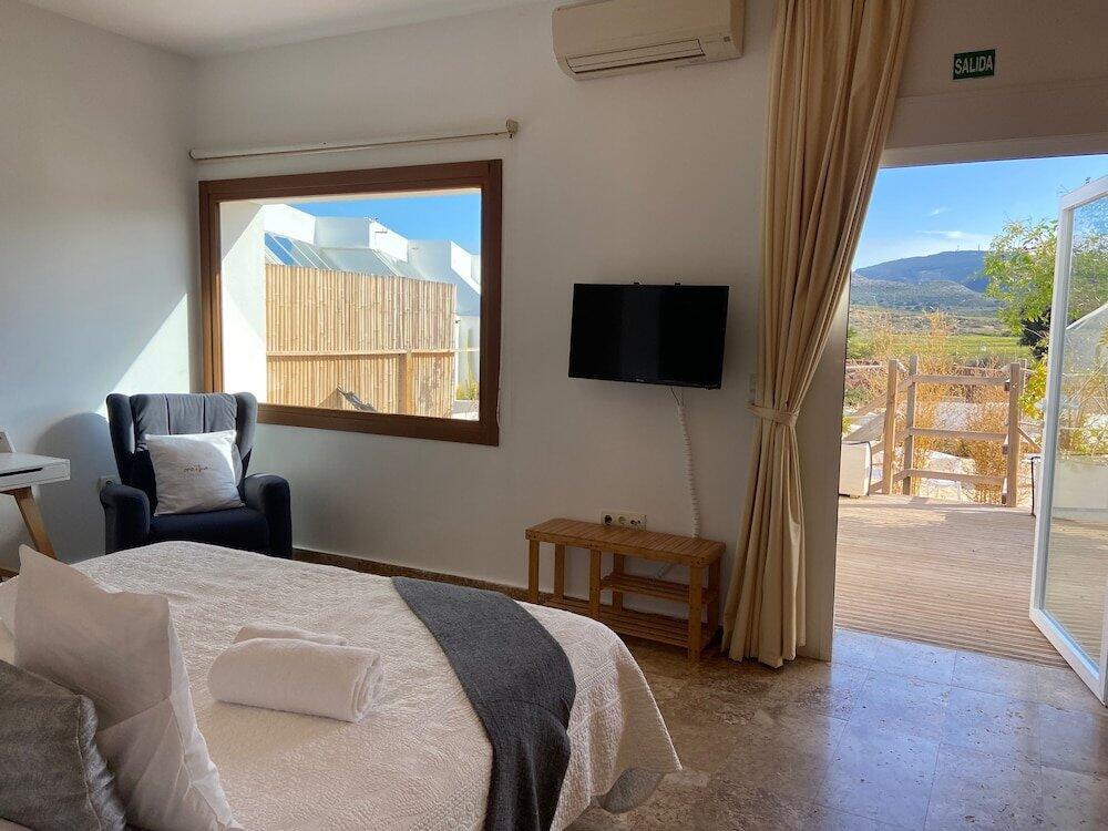 Foto de una habitación de Aparthotel Oro y Luz
