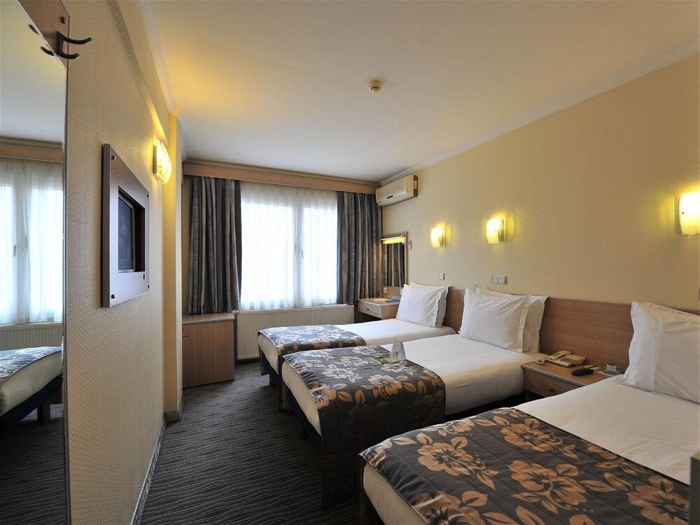 Foto de una habitación de Hotel Olimpiyat