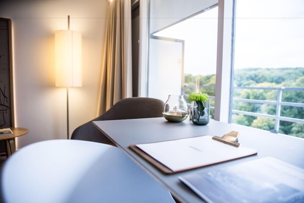 Foto de una habitación de Hotel Comwell Hvide Hus Aalborg