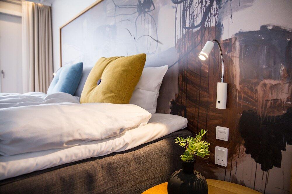 Foto de una habitación de Hotel Comwell Hvide Hus Aalborg