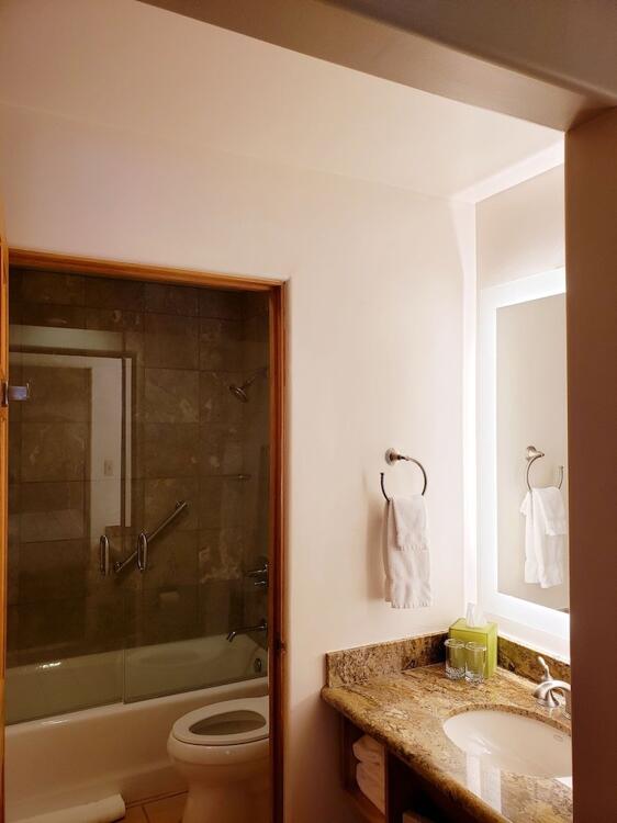 Foto del baño de Hotel Santa Fe