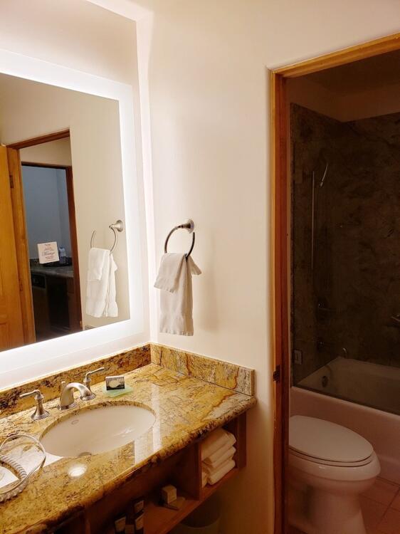 Foto del baño de Hotel Santa Fe