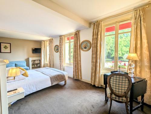 Foto de una habitación de Hotel Château Corneille