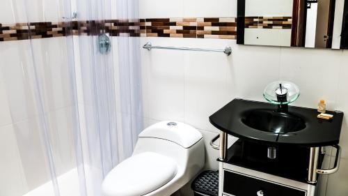 Foto del baño de Hospederia Villa de los Sáenz
