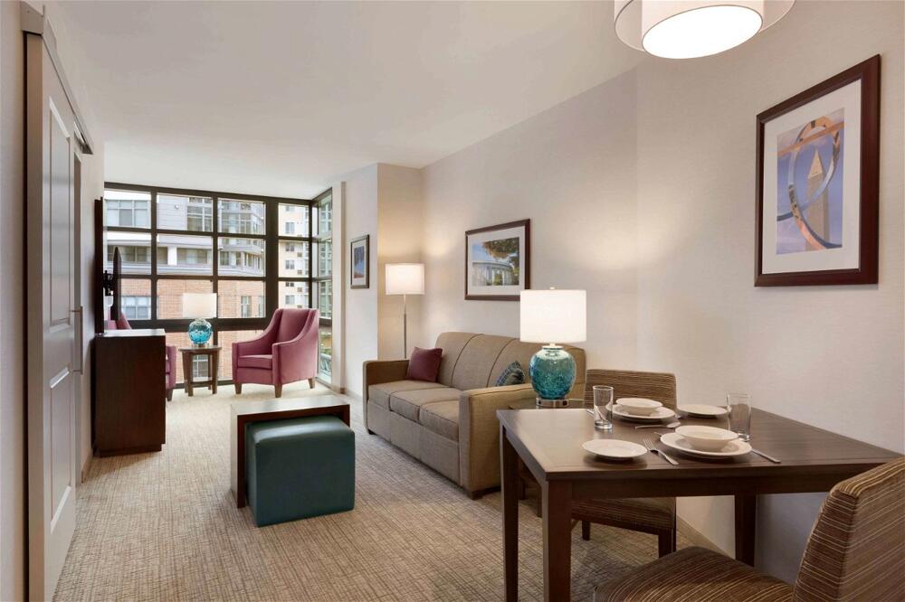 Foto de una habitación de Hotel Homewood Suites Washington DC Convention Center