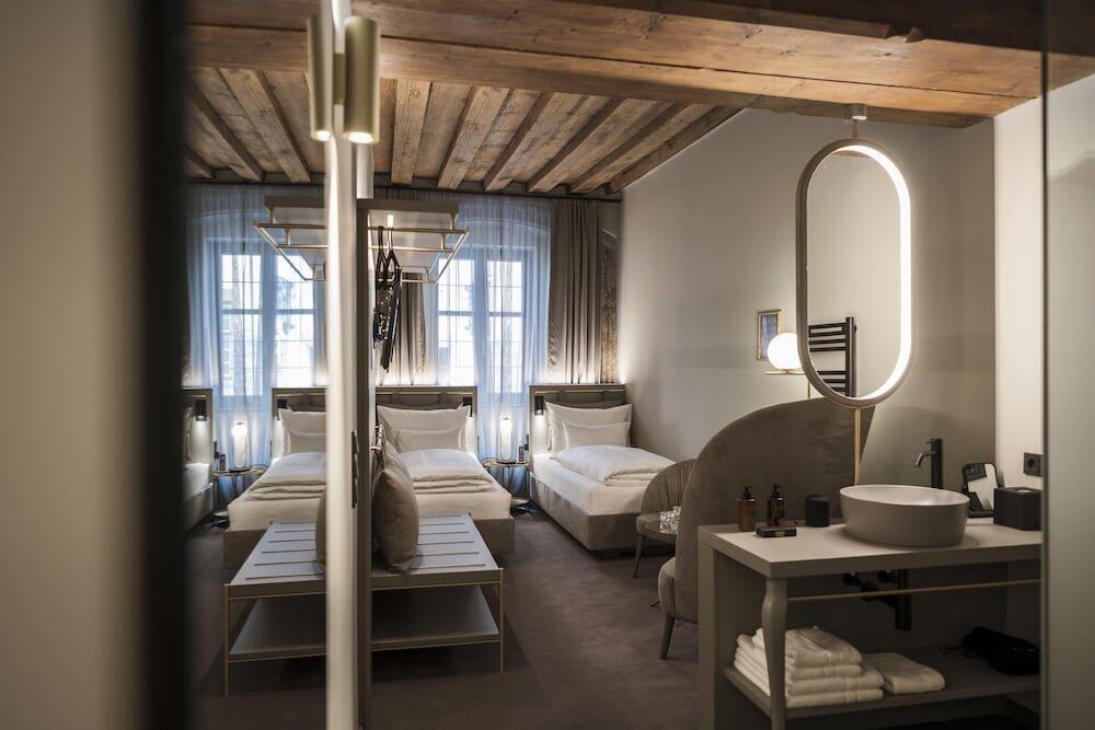 Foto de una habitación de Altstadthotel Weisses Kreuz