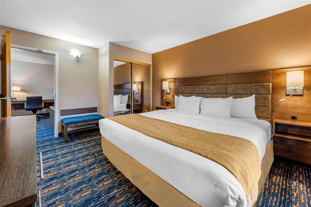 Foto de una habitación de Hotel Comfort Inn South San Jose - Morgan Hill