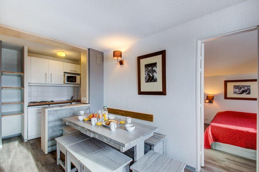 Foto de una habitación de Apartamentos Vacancéole - Le Borsat IV