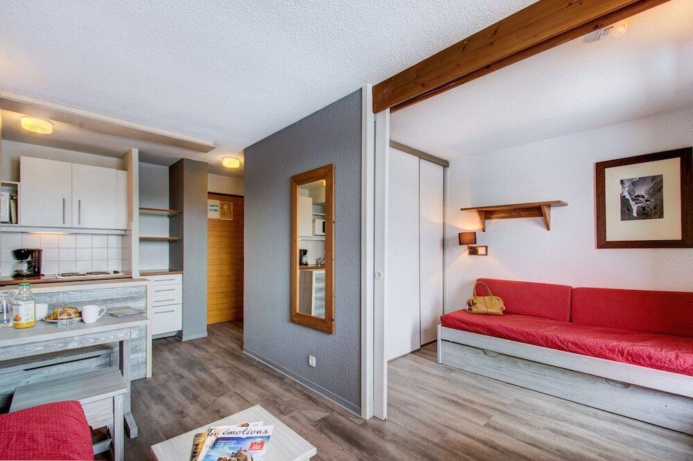 Foto de una habitación de Apartamentos Vacancéole - Le Borsat IV