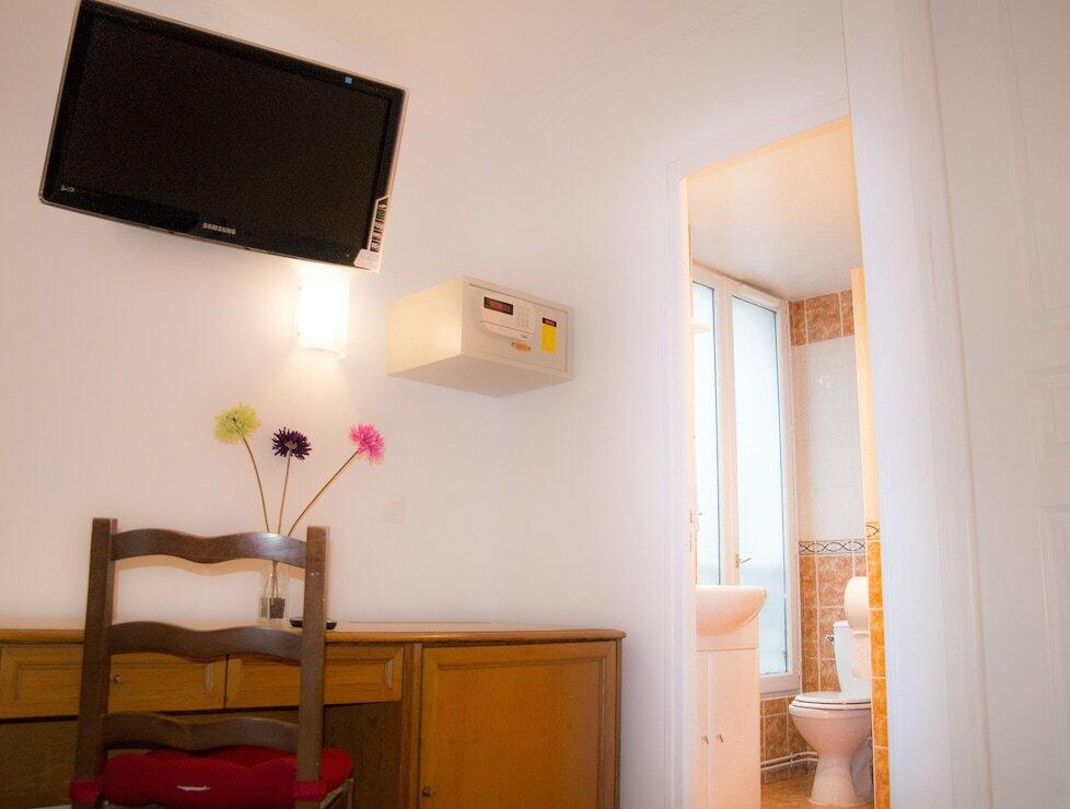 Foto de una habitación de Hotel Audran