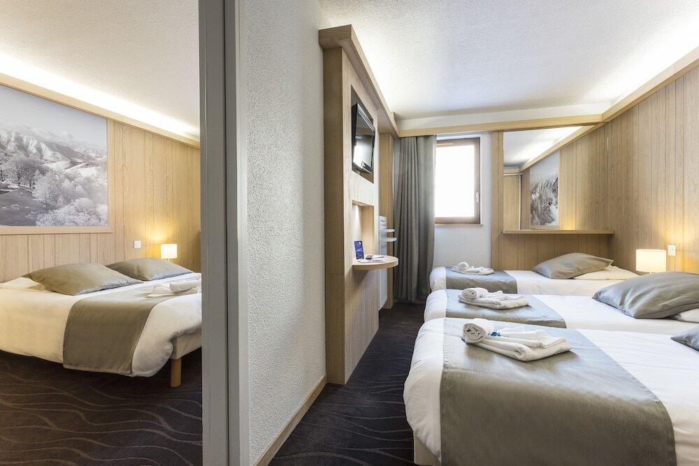 Foto de una habitación de Hôtel Club mmv Les Bergers ****