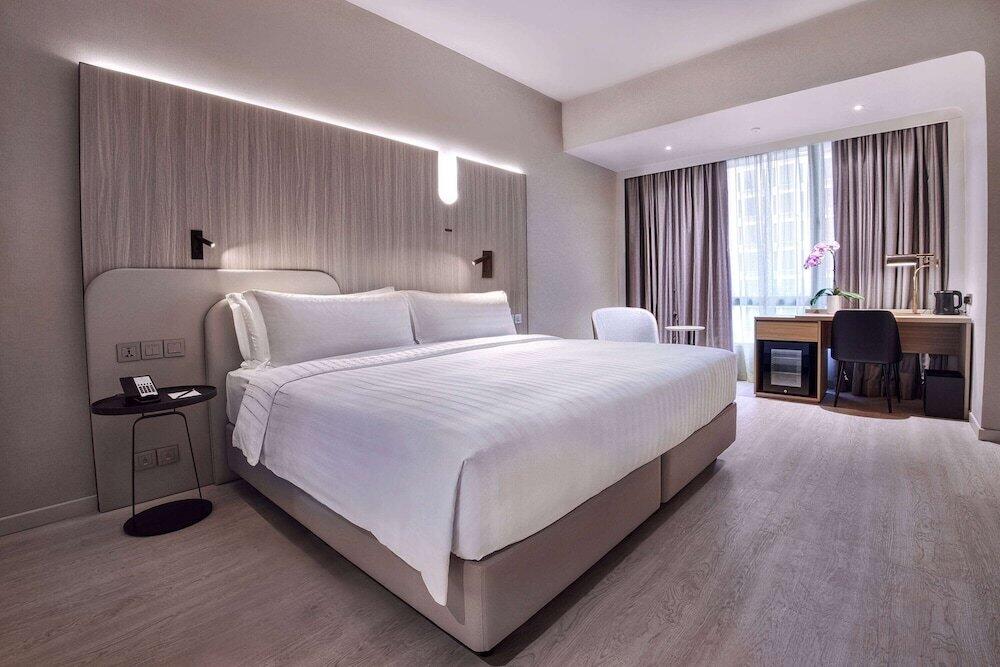 Foto de una habitación de Peninsula Excelsior Singapore, A Wyndham Hotel