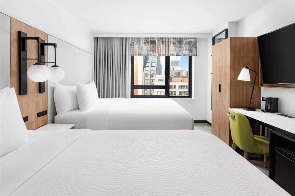 Foto de una habitación de Hotel Fairfield Inn &amp;amp; Suites by Marriott New York Manhattan/Times Square South