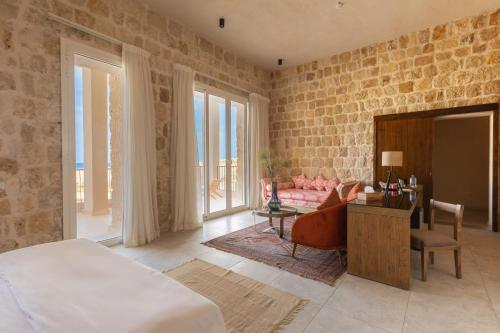 Foto de una habitación de Hotel Wadi Sabarah Lodge