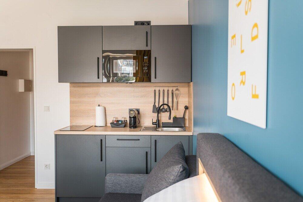 Foto de una habitación de Antares Apartments