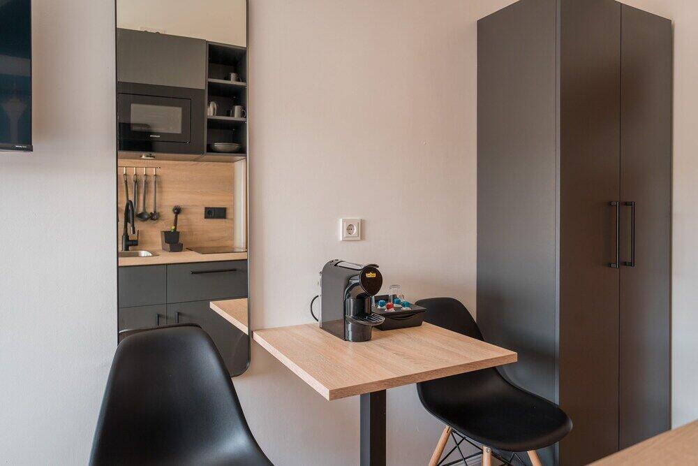 Foto de una habitación de Antares Apartments