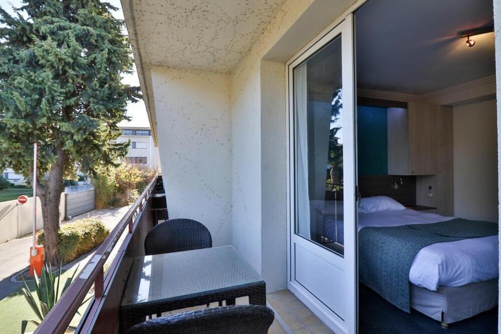 Foto de una habitación de Hotel Plage St Jean