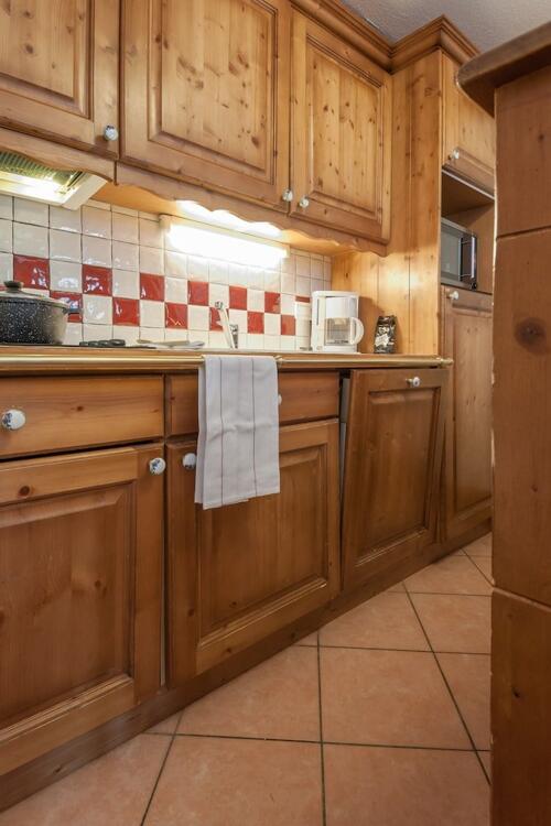 Foto de una habitación de Résidence Pierre &amp;amp; Vacances Premium Les Fermes De Méribel