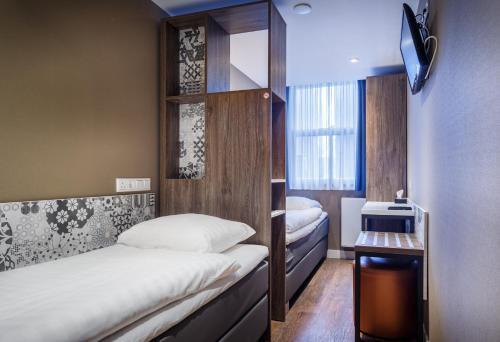 Foto de una habitación de The Old Nickel Hotel
