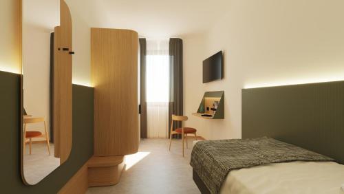 Foto de una habitación de Hotel Casa del Pellegrino