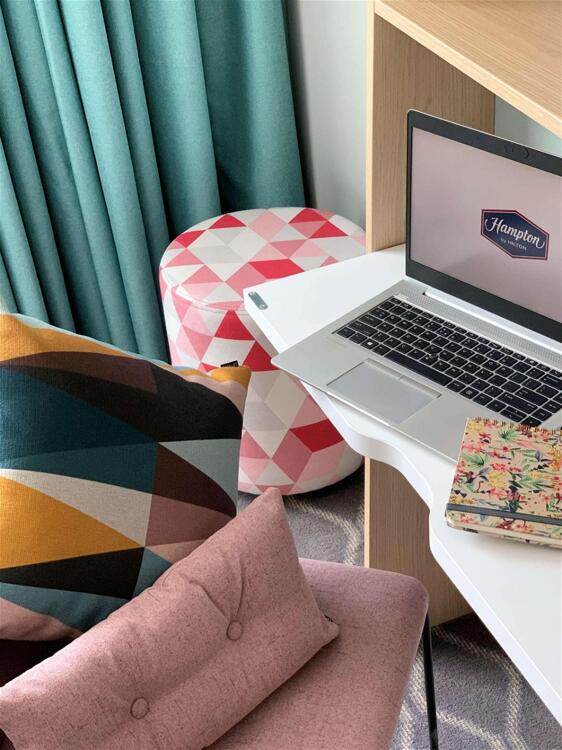 Foto de una habitación de Hotel Hampton by Hilton Utrecht Central Station