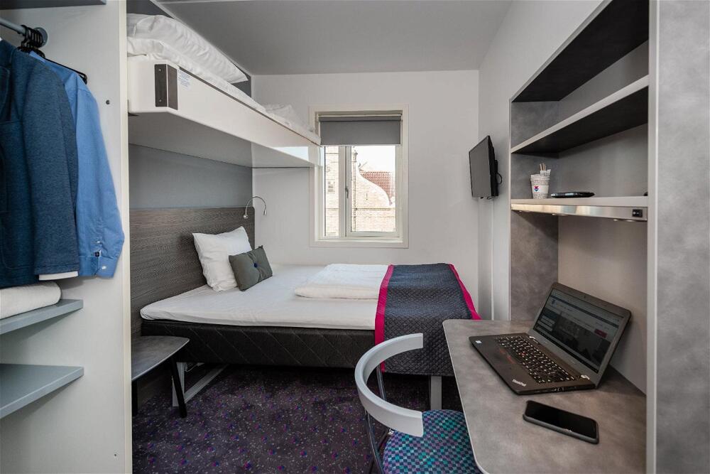 Foto de una habitación de Hotel Cabinn Aalborg