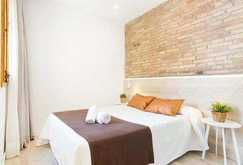 Foto de una habitación de Aparthotel BcnStop Sagrada Familia