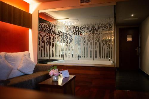 Foto de una habitación de Hotel Sancho Abarca