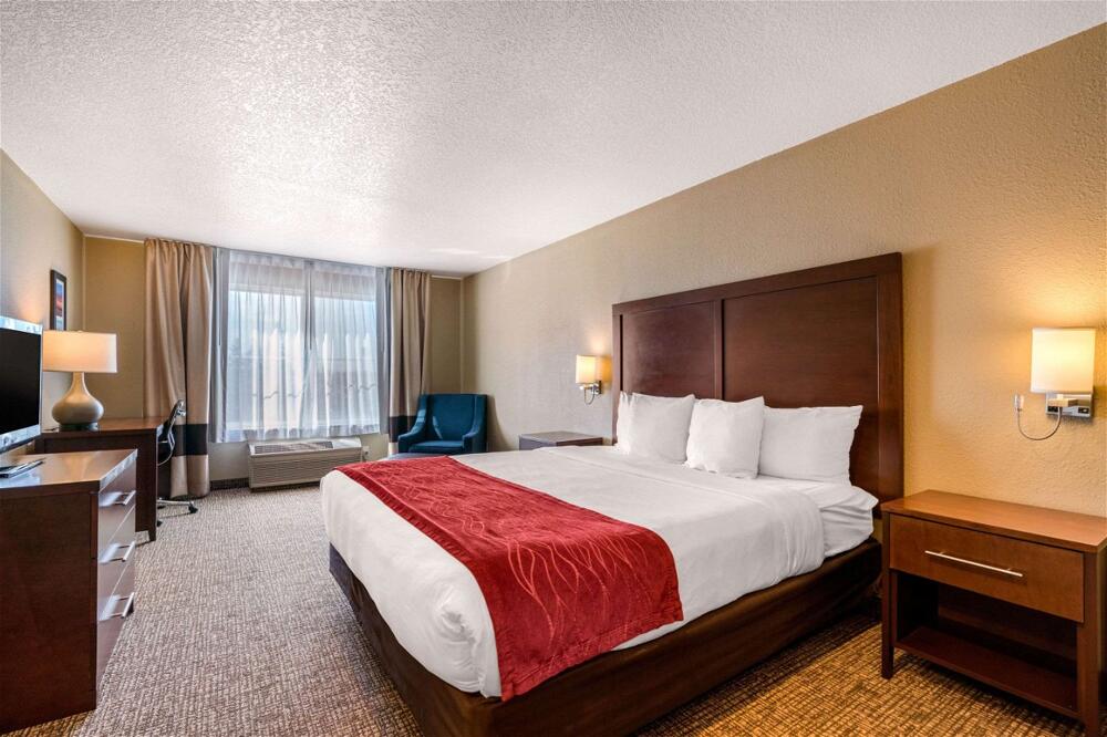 Foto de una habitación de Hotel Comfort Inn Lathrop Stockton Airport