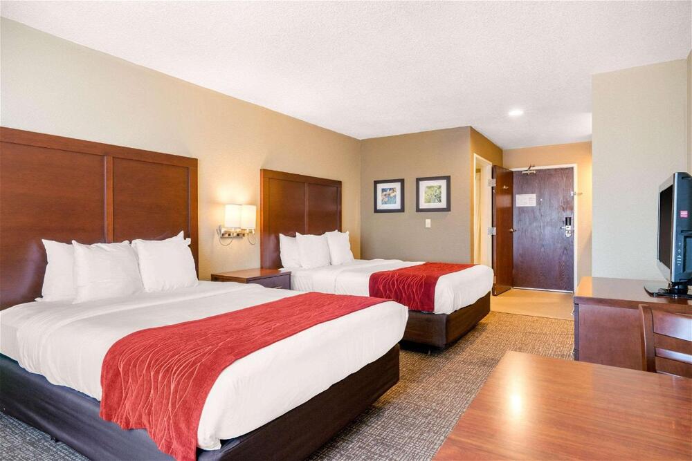 Foto de una habitación de Hotel Comfort Inn Lathrop Stockton Airport