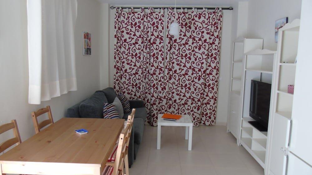 Foto de una habitación de Apartamentos Laguna Playa