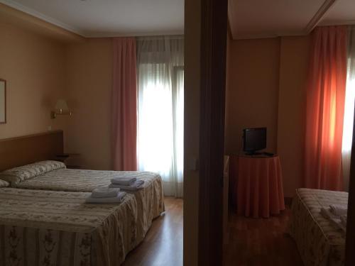 Foto de una habitación de Hotel Benlloch