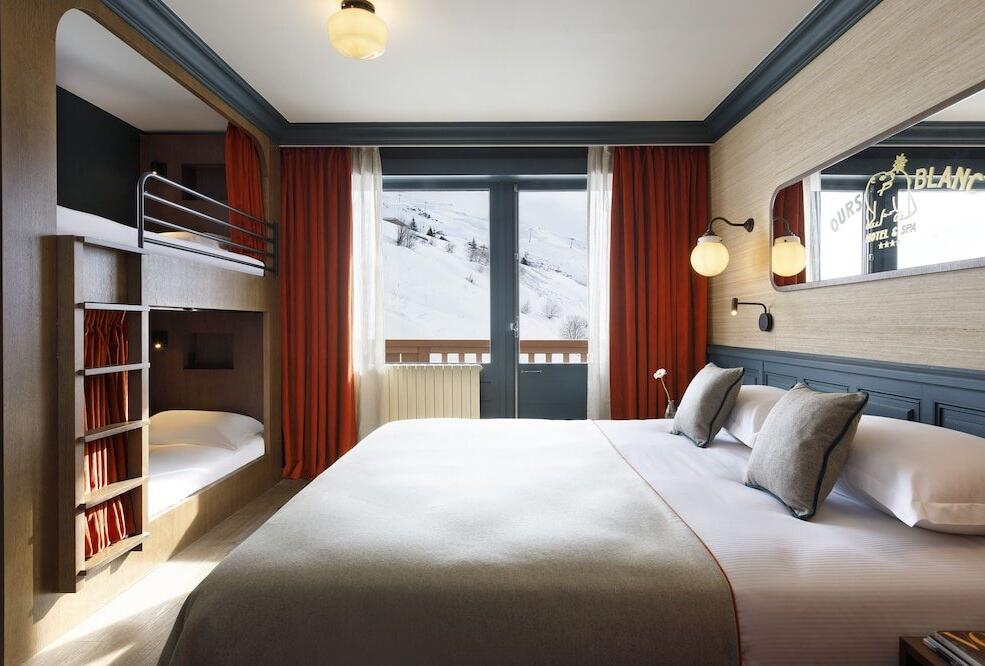 Foto de una habitación de Ours Blanc Hotel &amp;amp; Spa
