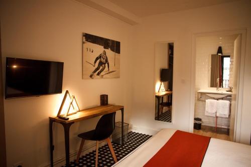 Foto de una habitación de Hôtel Mir
