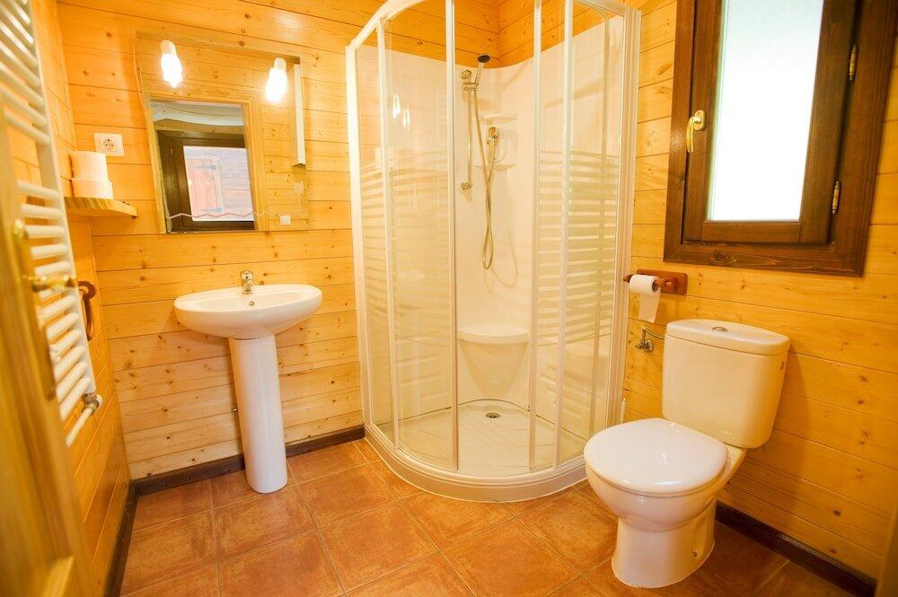 Foto del baño de Bungalows La Borda d´Arnaldet