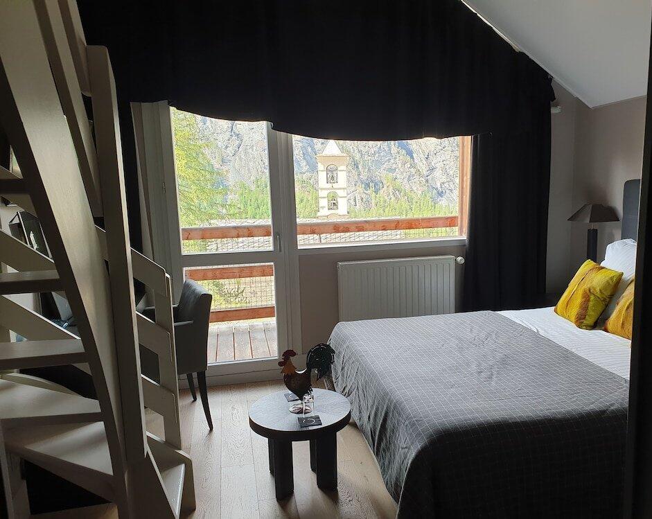 Foto de una habitación de Hôtel &amp;amp; Spa L&amp;#039;Alta Peyra