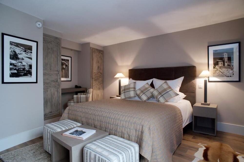 Foto de una habitación de Hôtel &amp;amp; Spa L&amp;#039;Alta Peyra