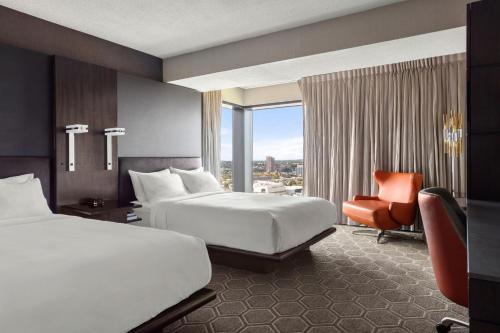 Foto de una habitación de Hotel Boston Marriott Cambridge