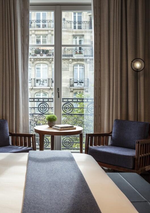 Foto de una habitación de Hotel Lutetia