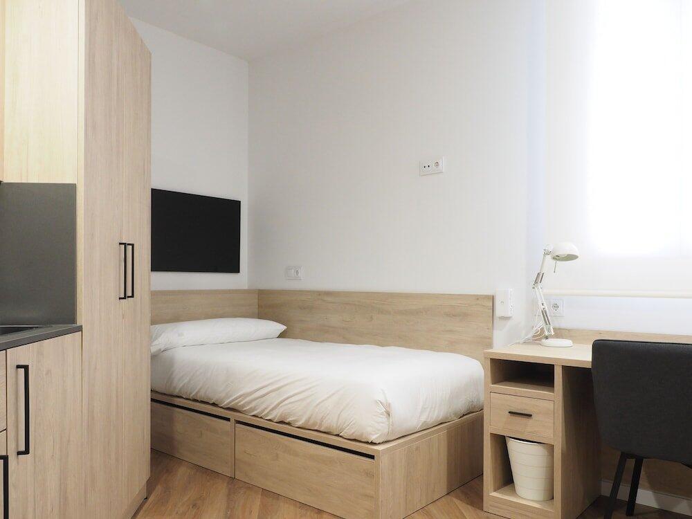 Foto de una habitación de Hotel Micampus San Mamés Students Residence
