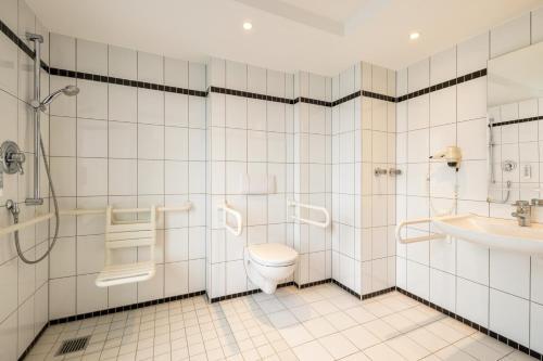 Foto del baño de Hotel Vienna House Easy by Wyndham Berlin Prenzlauer Berg