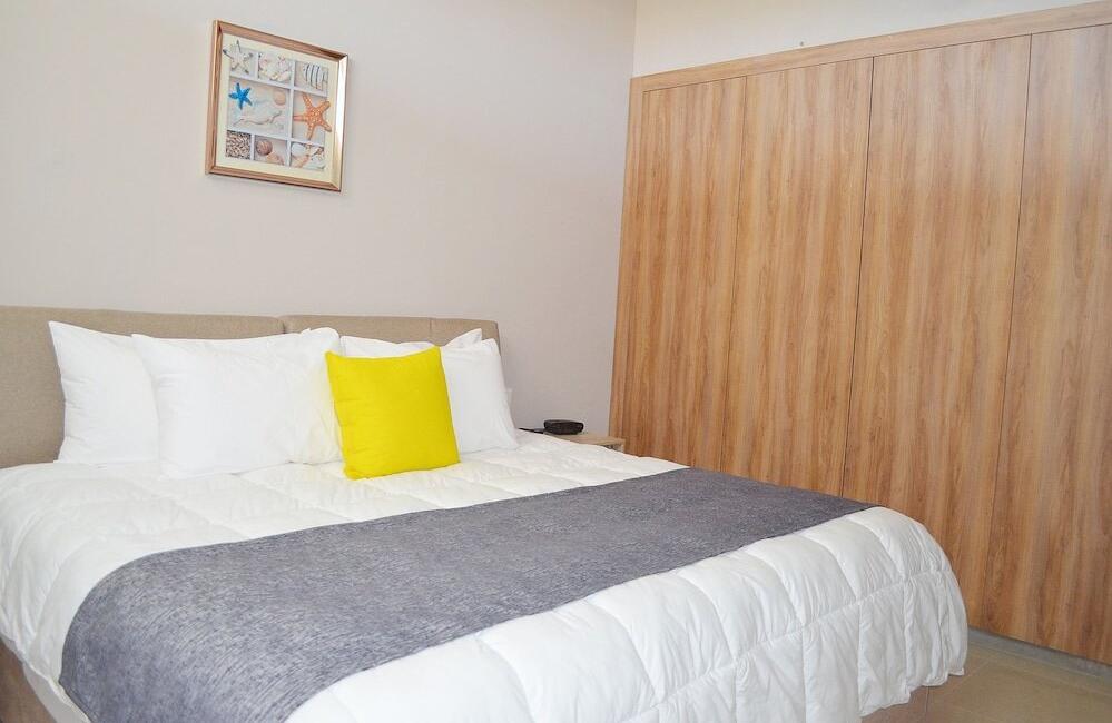 Foto de una habitación de Aparthotel Marina Suites
