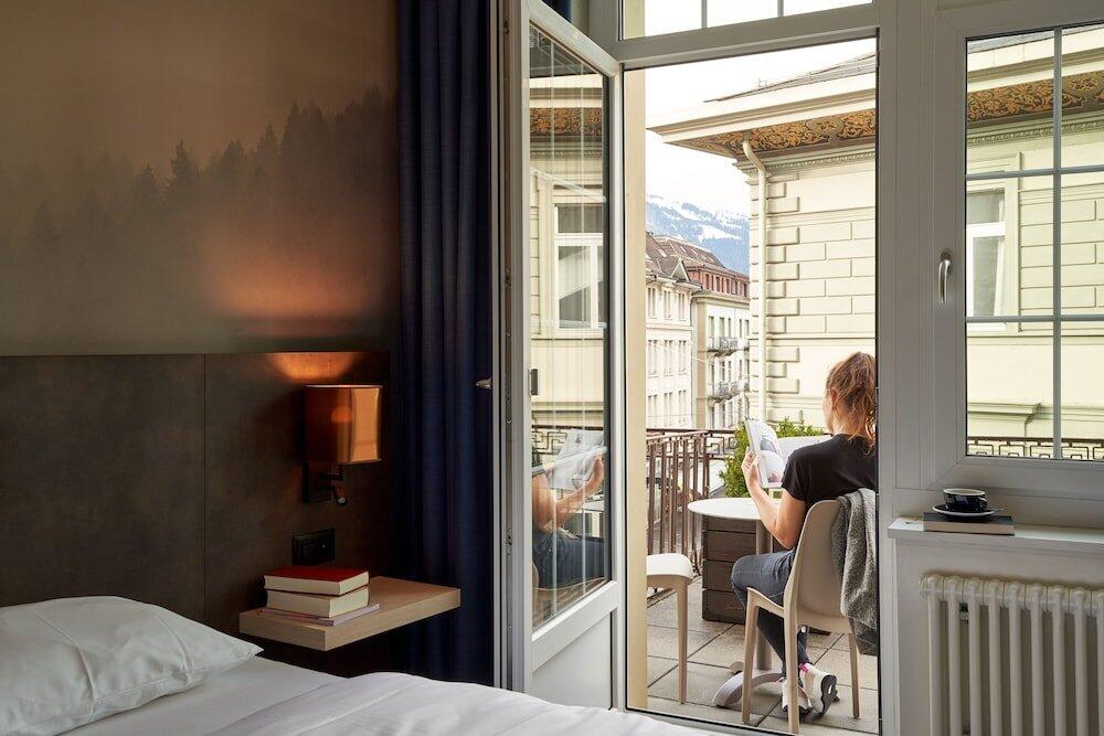 Foto de una habitación de The Hey Hotel