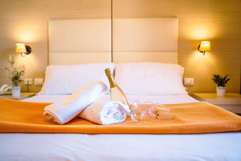 Foto de una habitación de Hotel Calipso