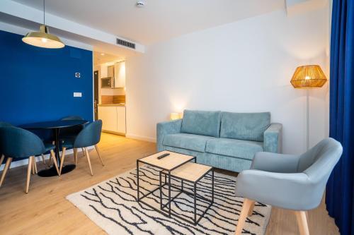 Foto de una habitación de abba Apartments Playa de Gros San Sebastián