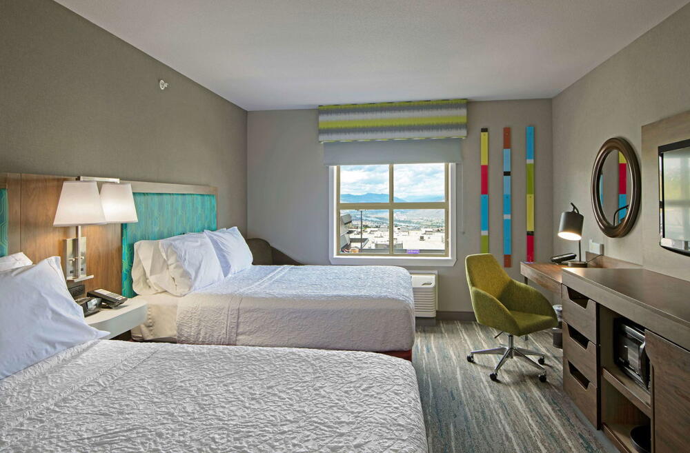 Foto de una habitación de Hotel Hampton Inn by Hilton Kamloops