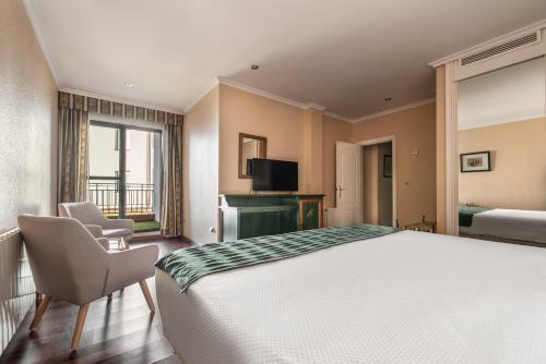 Foto de una habitación de Hotel Rio Badajoz