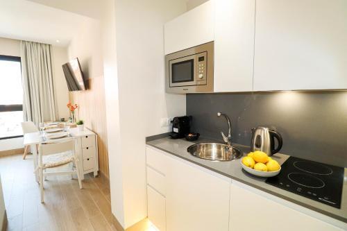 Foto de una habitación de Aparthotel Studios Cielo Madrid