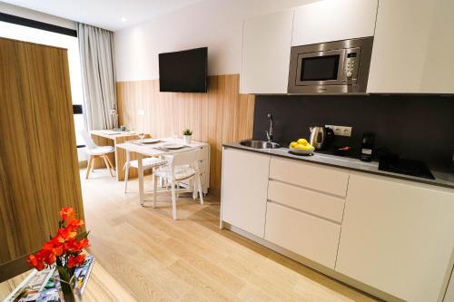 Foto de una habitación de Aparthotel Studios Cielo Madrid
